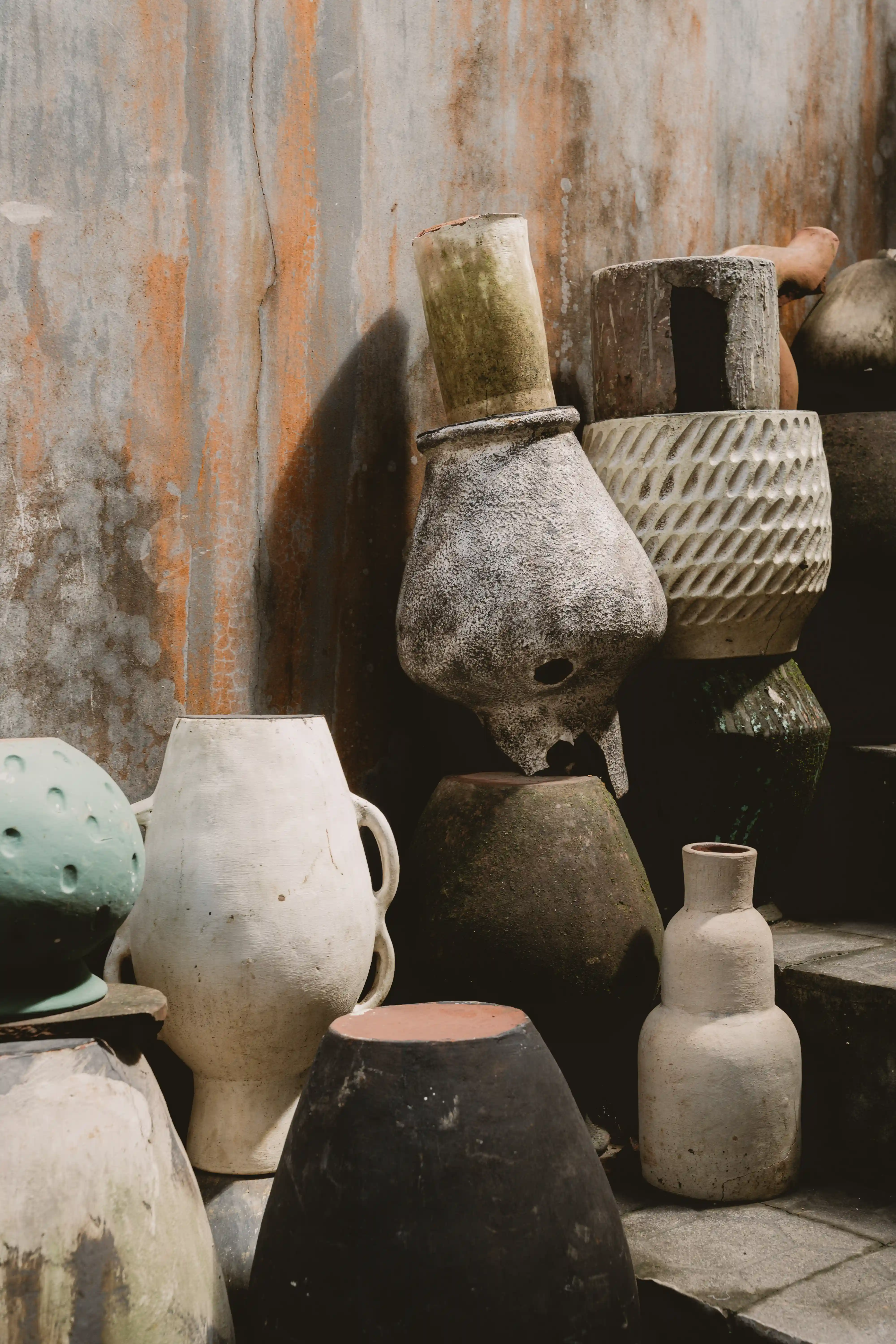 Bali pottery crafts